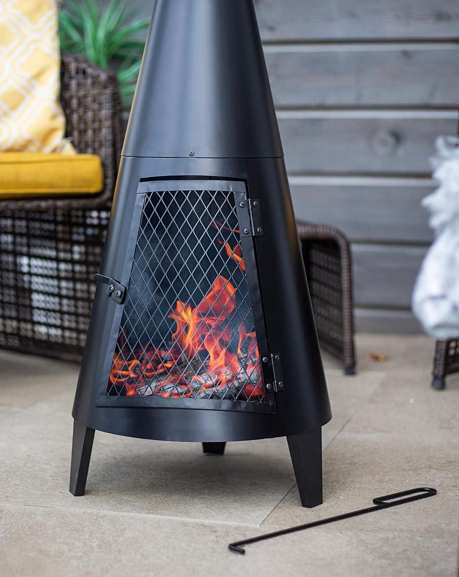 Outdoor Chiminea Feuerstelle