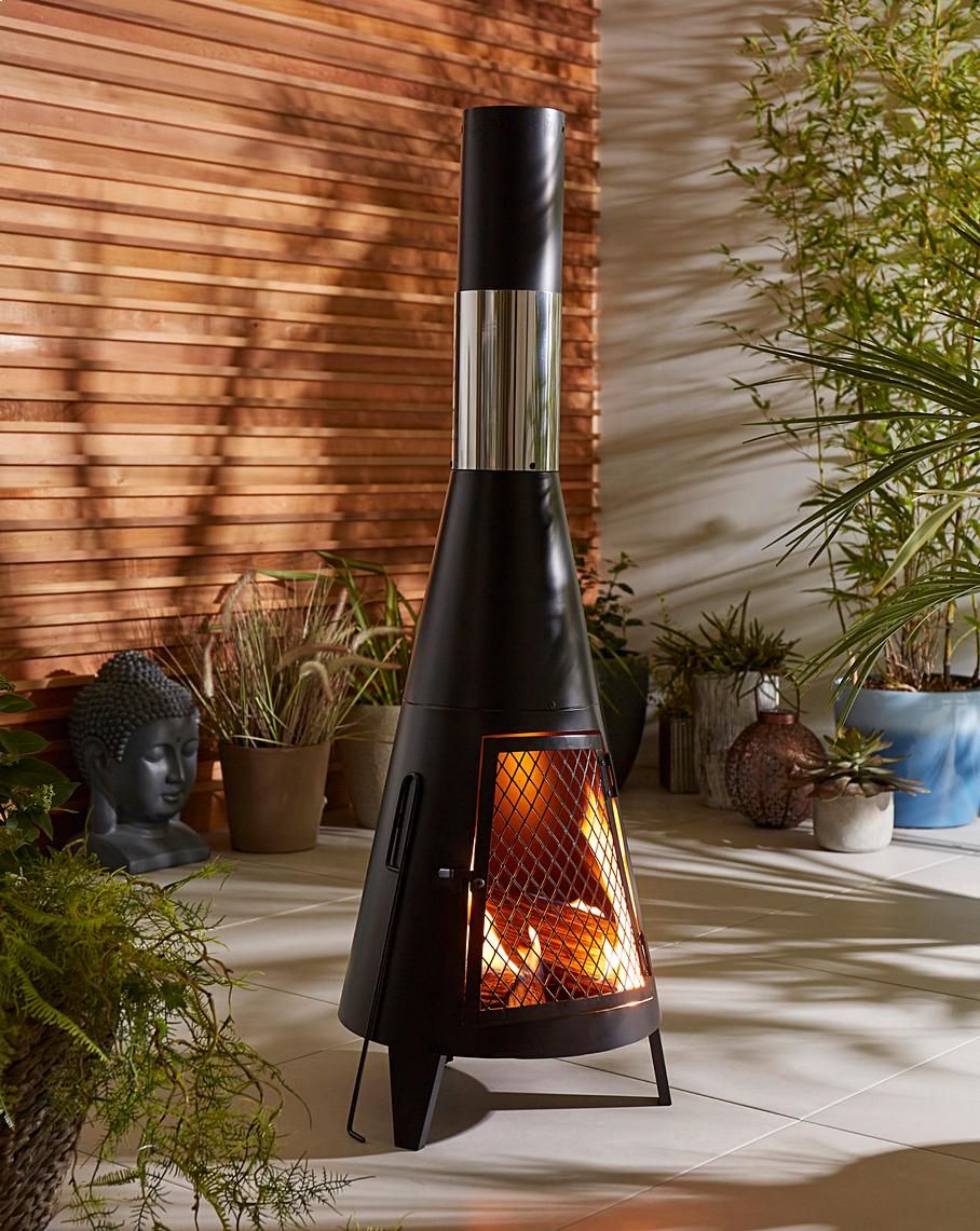 Outdoor Chiminea Feuerstelle