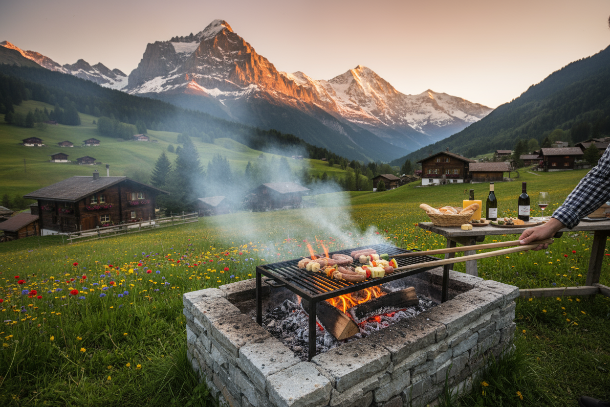 Die Rückkehr zum ursprünglichen Grillvergnügen in den Alpen