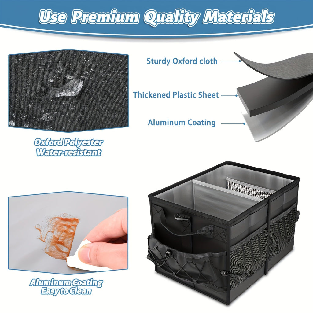 Grill-Koffer mit Papierhandtuchhalter und Ablagefächern