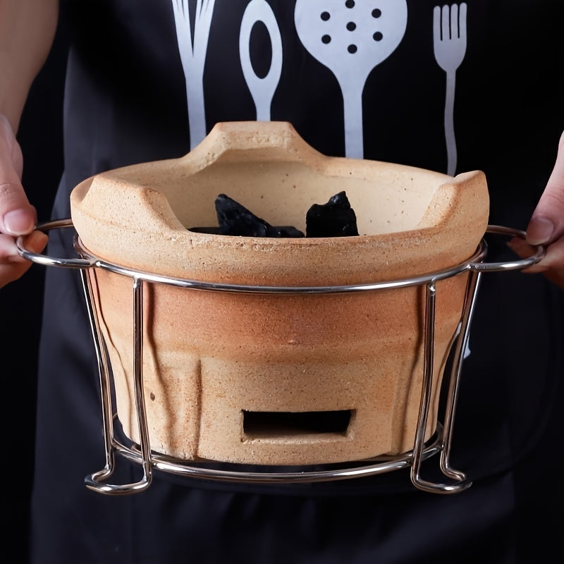 Tragbarer Edelstahl Mini-Grill für Outdoor & Camping