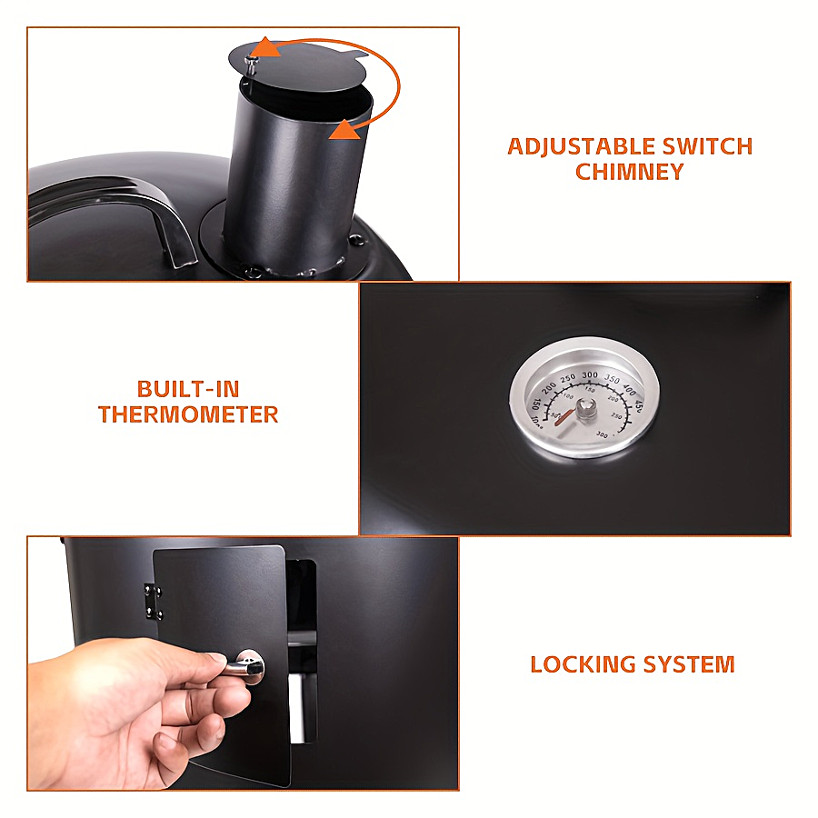 Gusseisen Smoker Grill