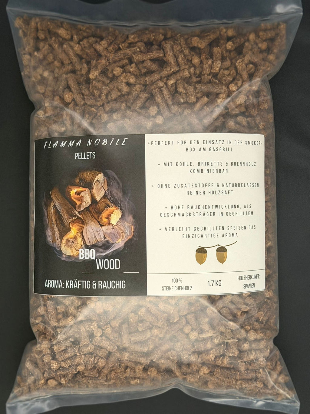 FLAMMA NOBILE BBQ Steineichenpellets