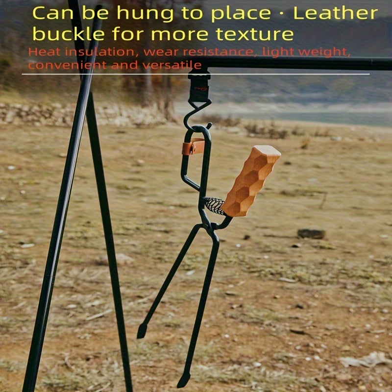 Extra-Lange Grillzange aus Hitzestahl - Für Grill & Feuerstelle