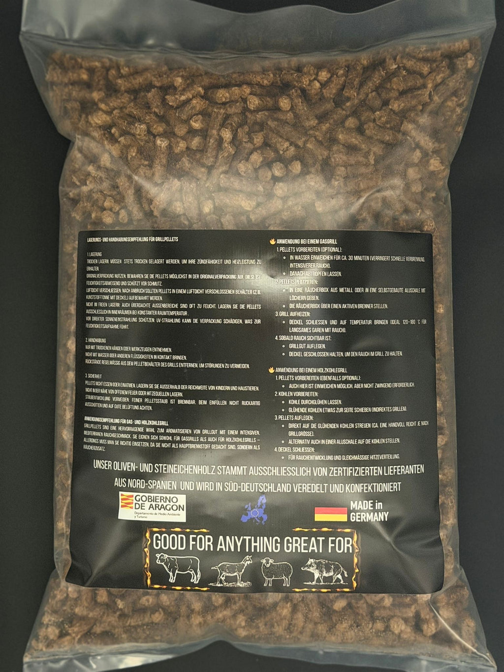 FLAMMA NOBILE BBQ Steineichenpellets