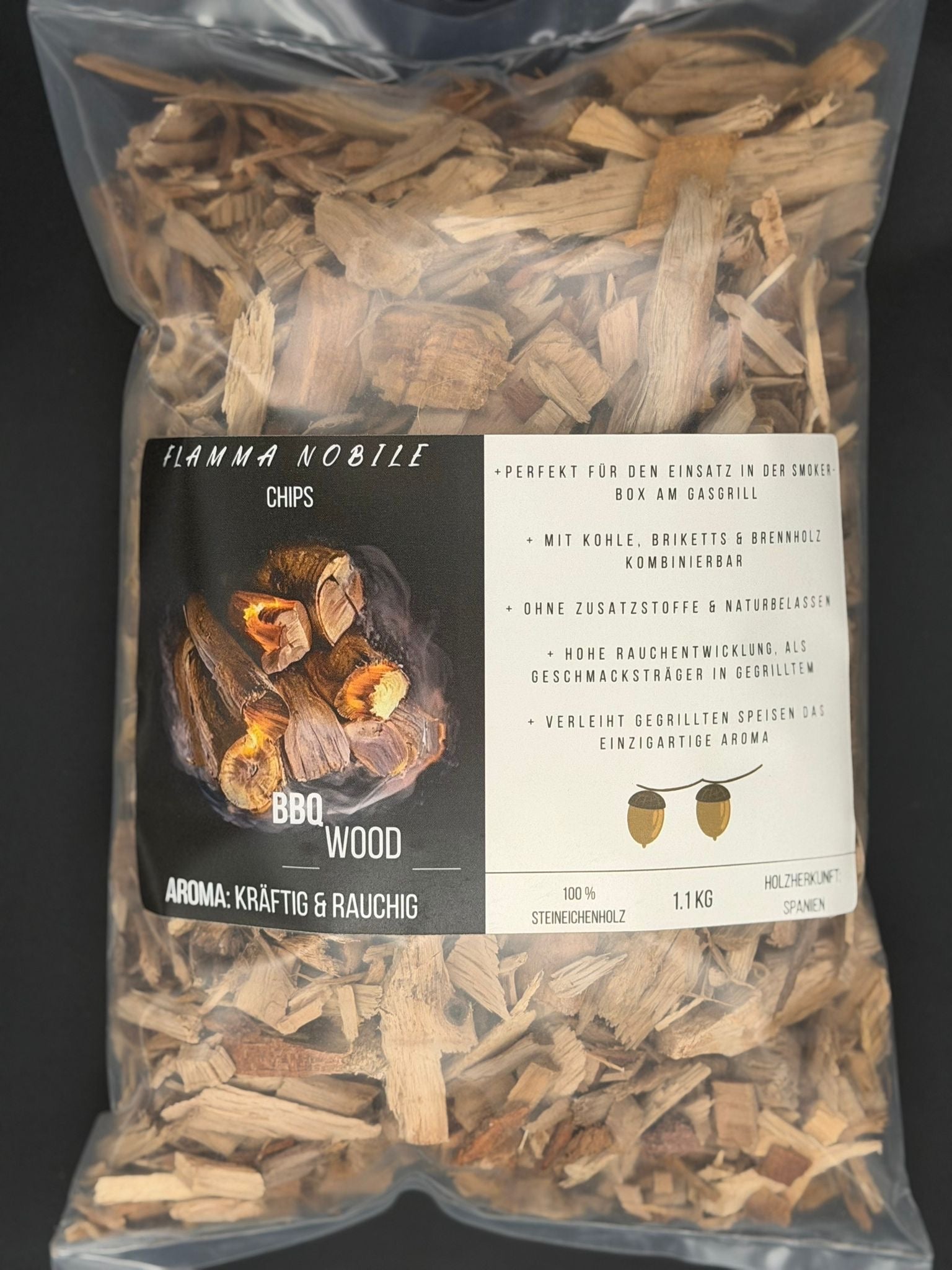 FLAMMA NOBILE BBQ Steineichenholzchips