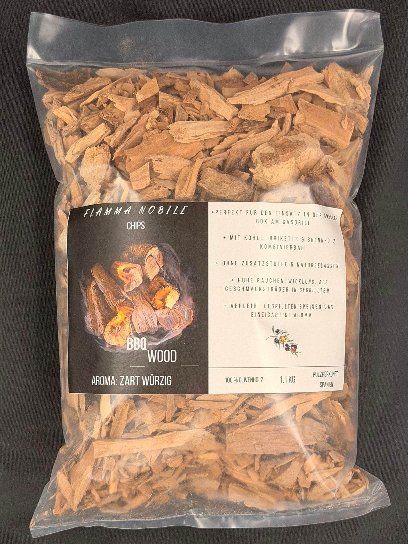 FLAMMA NOBILE Olivenholzchips
