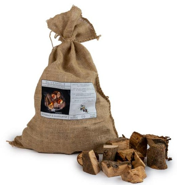 Olivenholz BBQ Chunks