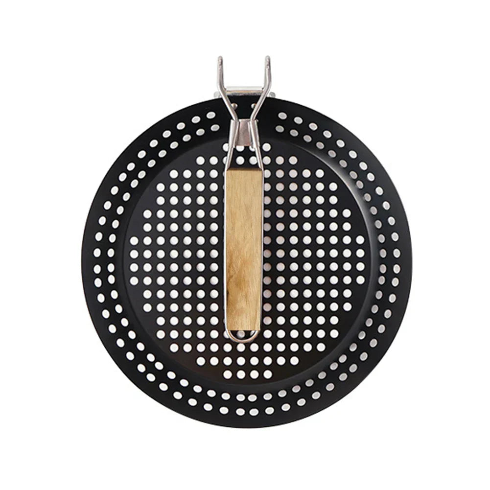 Tragbare BBQ-Pfanne für Pizza