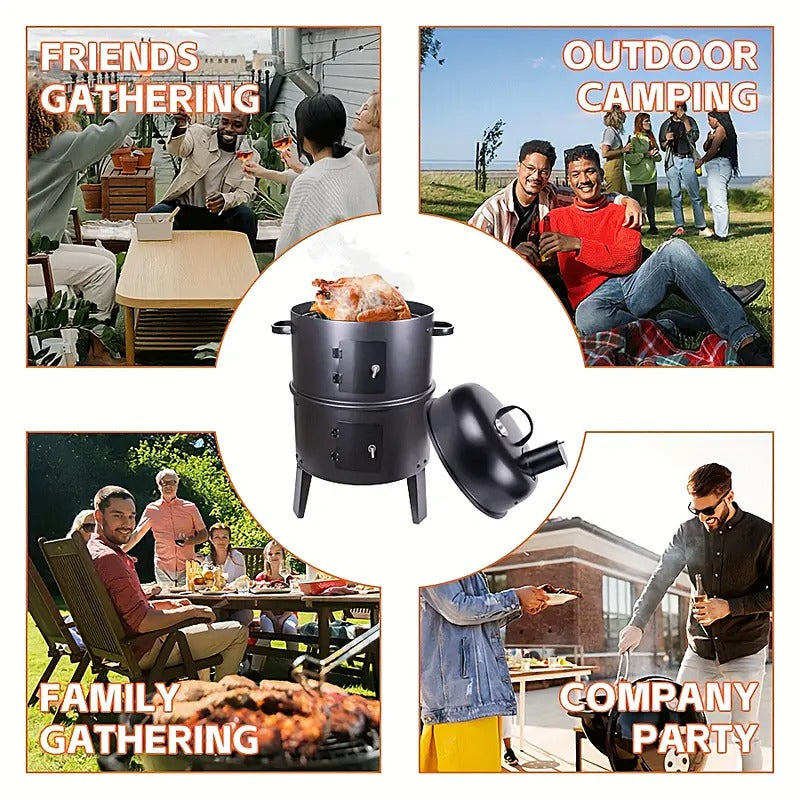 Gusseisen Smoker Grill