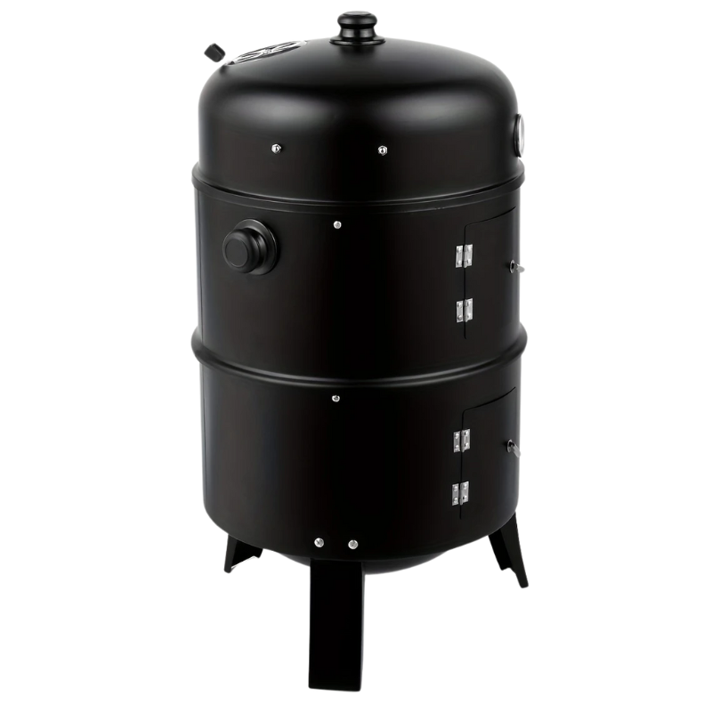 3-in-1-Holzkohle-Räuchergrill Outdoor BBQ